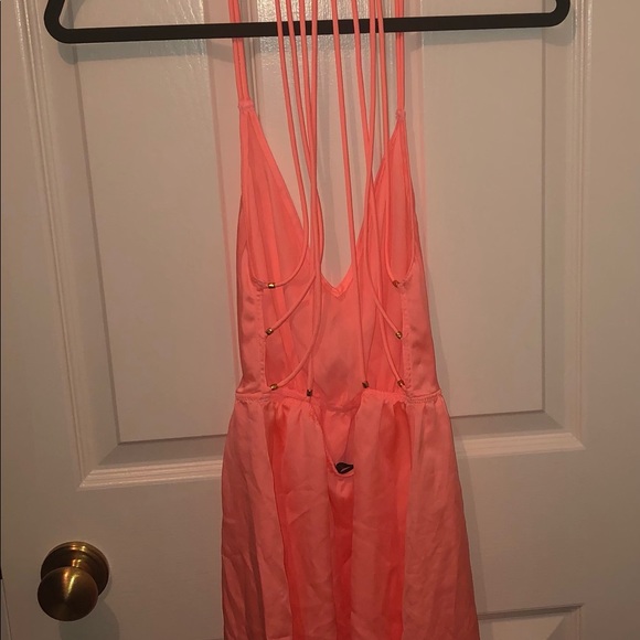 Brand new w/tags Victoria’s Secret nighty/lingerie coral pink size small - Picture 3 of 10